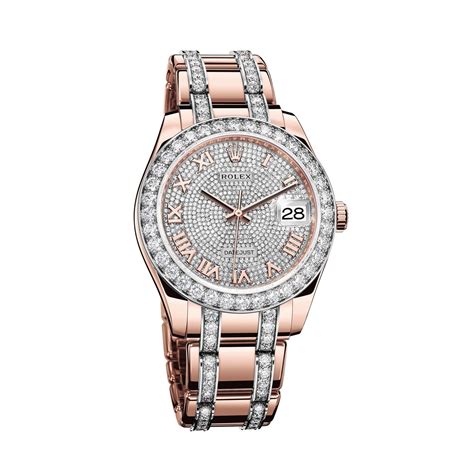 rolex oyster 39 mm everose gold and diamonds price|Rolex everose gold bracelet.